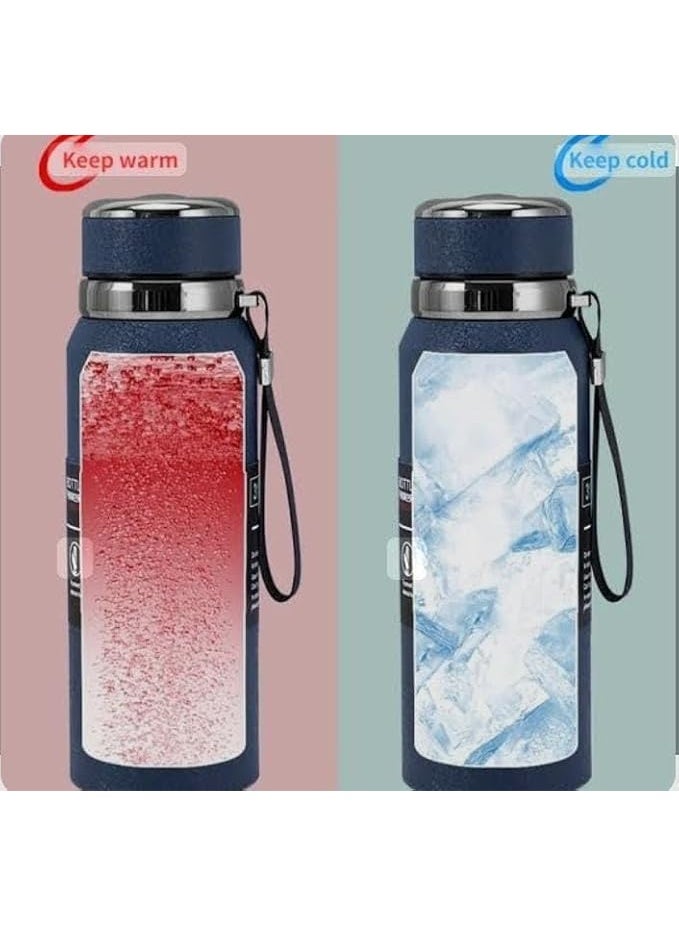 UShop U-Shop Thermal Bottle ✔ Vacuum-insulated, leak-proof, BPA-free stainless steel sports bottle for coffee and tea, perfect for travel to keep drinks hot or cold, 1000ml capacity - Image 4
